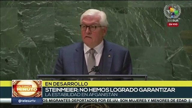 Presidente alemán ante la ONU: La política exterior europea no debe limitarse a condenar a otros