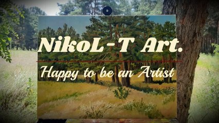 NikoL-T Art. Happy to be an Artist. Self taught artist NikoL Tatiana.