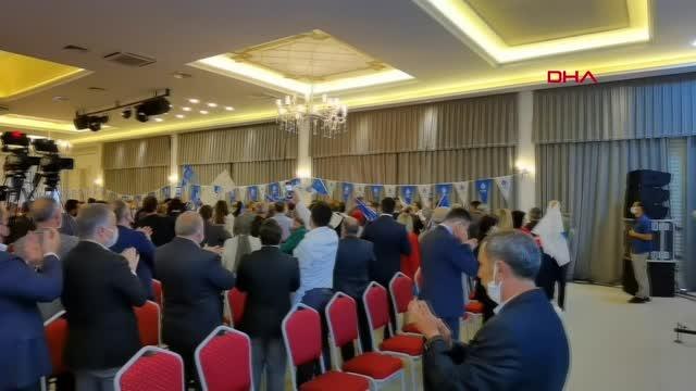 Babacan, partisinin İnegöl ilçe kongresinde konuştu