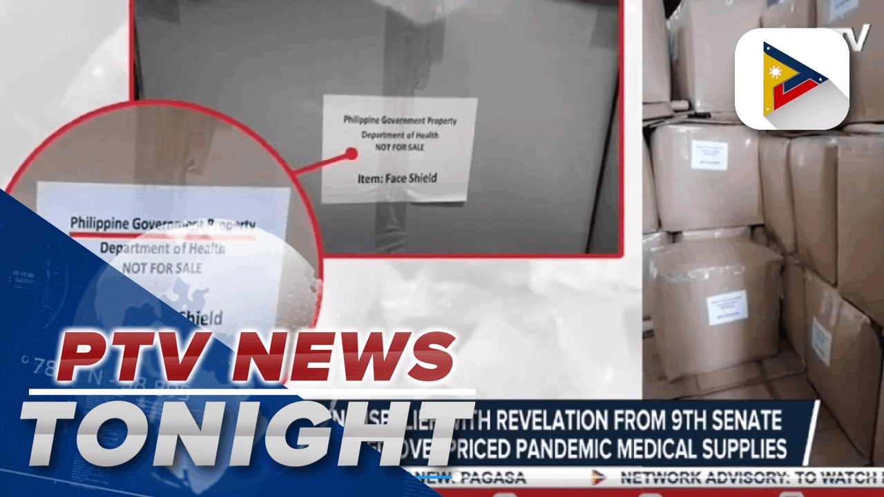 Sen. Gordon in disbelief with revelation from 9th Senate hearing on alleged overpriced pandemic medical supplies | via @eunicesamonteptv