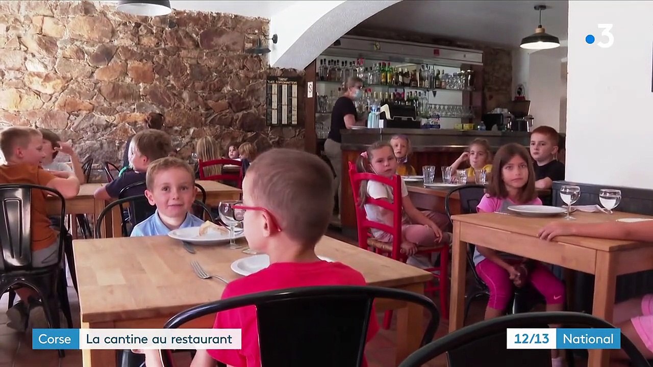 Corse : les élèves de Galéria font leur cantine...