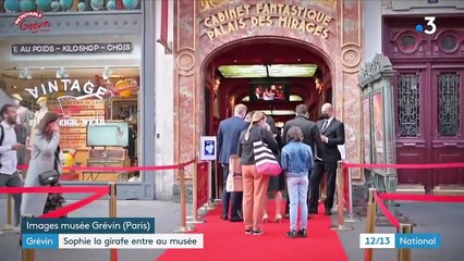 Jouet : Sophie la girafe entre au musée Grévin