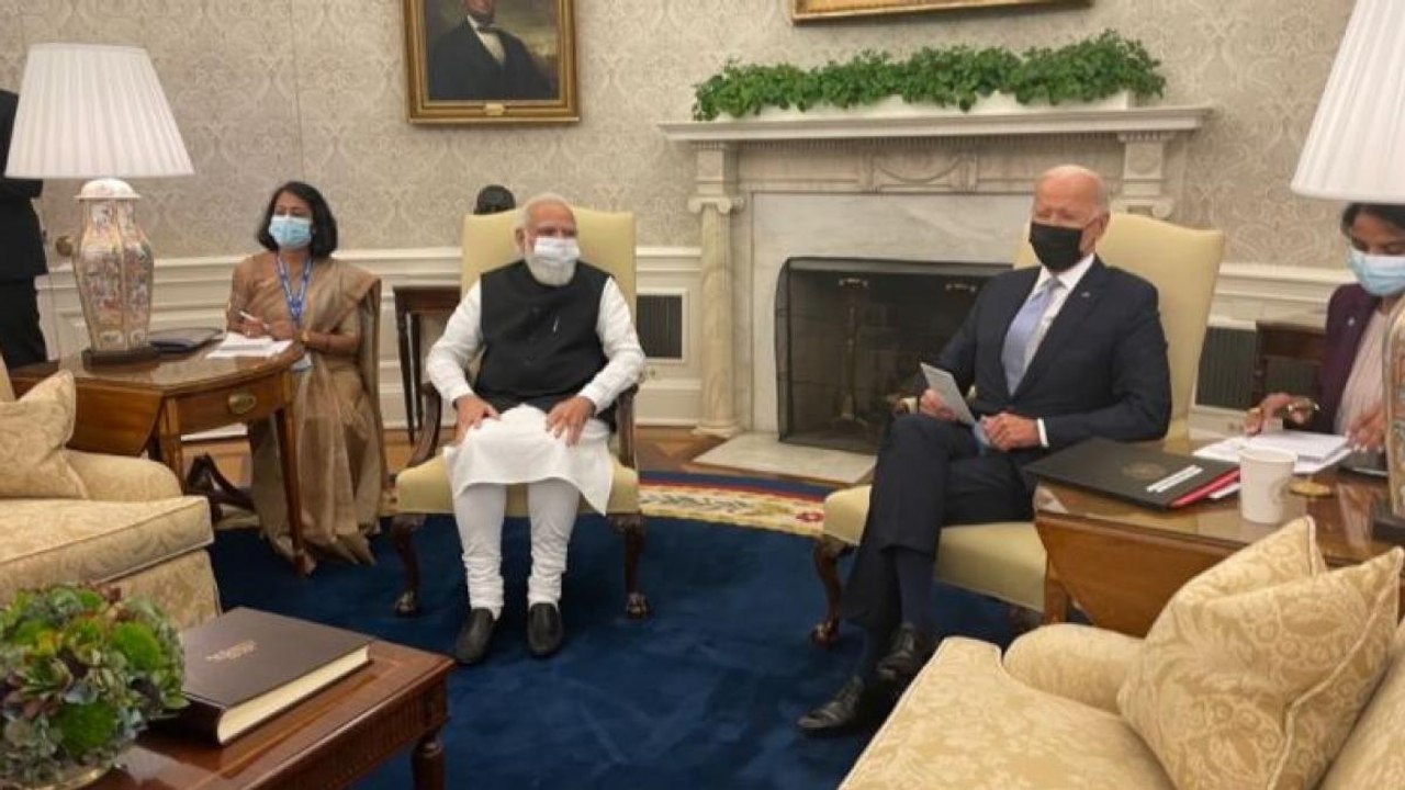 Modi holds bilateral talks with US President, inside pics