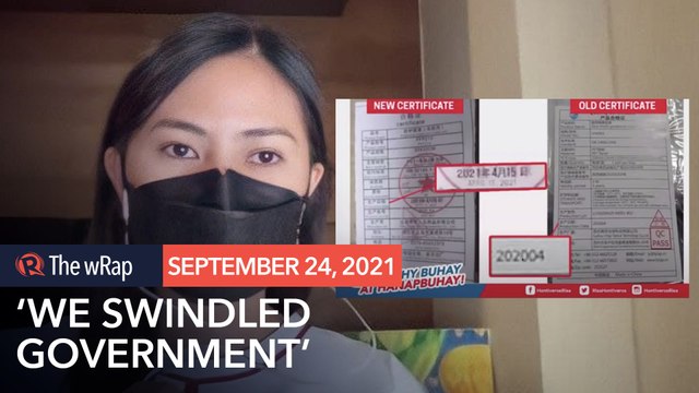 'We swindled gov't': Pharmally changed expiry date of medical-grade face shields