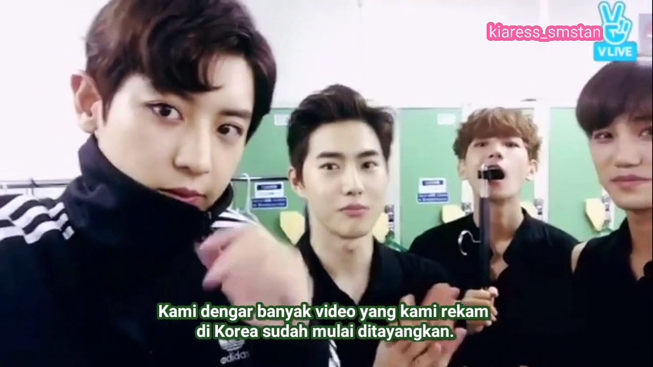 [INDO_ENG SUB] EXO VLIVE - CHANYEOL, BAEKHYUN, SUHO, KAI '즐추' 2016-09-14