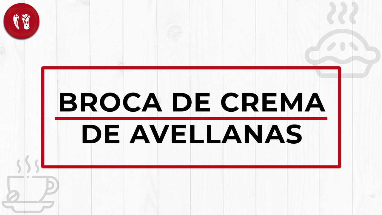 Broca de crema de avellanas | Receta fácil de p...