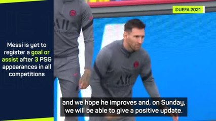 Pochettino hopeful Messi will return for PSG-Man City