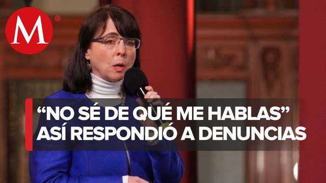 No vine a acusar a nadie , dice directora de Conacyt; se deslinda de denuncia contra científicos