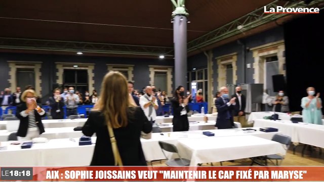 Aix : Sophie Joissains veut maintenir le cap fixé par Maryse