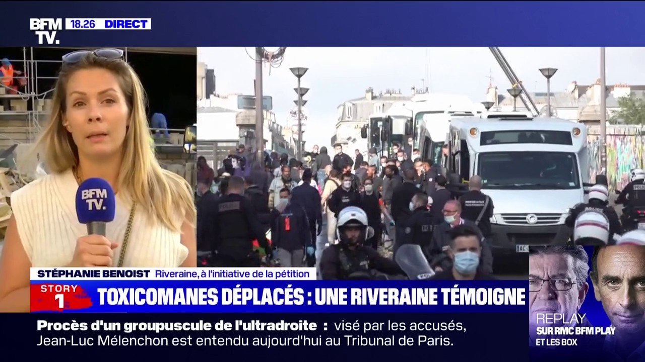 Crack à Paris: les riverains de la place Auguste Baron se sentent "un peu prisonniers entre ces deux stations de métro", selon Stéphanie Benoist