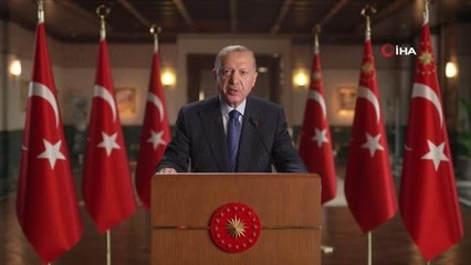 Son dakika haberleri... Cumhurbaşkanı Erdoğan: "Küresel ısınma ve iklim değişikliği, insanlık tarihindeki en önemli meydan okumaların başında geliyor"