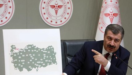 Son Dakika: İllere göre haftalık vaka haritası açıklandı! Trabzon ilk sırada