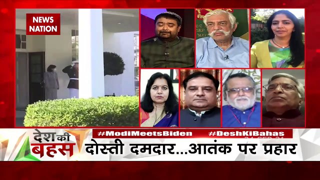 Desh Ki Bahas: Biden has been a big fan of India since the beginning