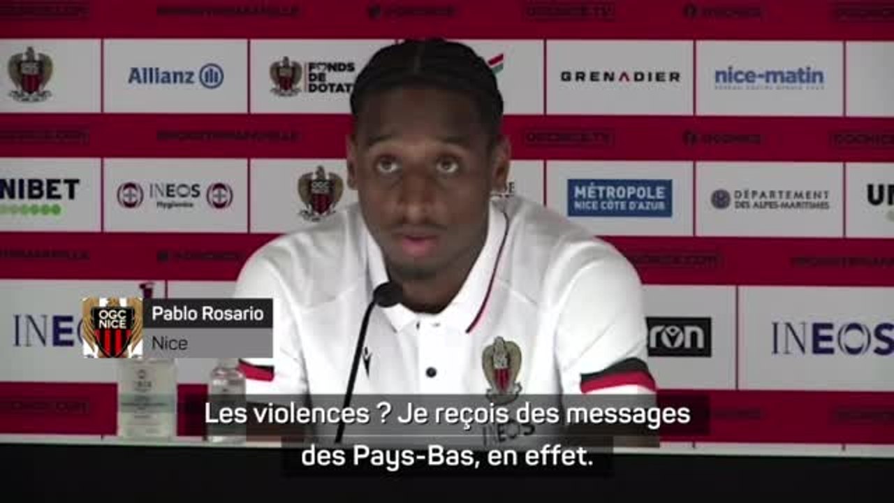 8e j. - Rosario sur les violences dans les stades : "Je reçois des messages des Pays-Bas"