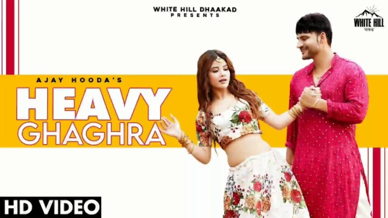 AJAY HOODA : Heavy Ghaghra (Full Video) Sandeep Surila, Kanchan | New Haryanvi Songs Haryanavi 2021 || MUSIC RD