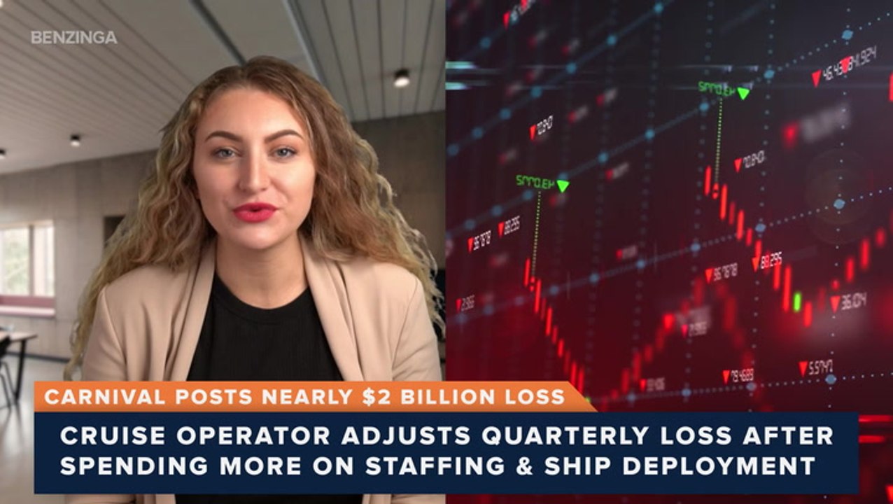 Carnival Posts Nearly $2 Billion Loss