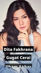 Dita Fakhrana Gugat Cerai Suami Ilham Prawira