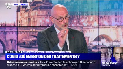 William Dab sur le Covid-19: "Ça fait longtemps que la situation n'avait pas été aussi favorable"