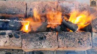 Forging a KATANA out of Rusted Iron CHAIN ( 480 X 854 )