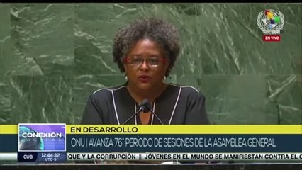 Mia Mottley ante la ONU: ¿Cuántos años más tendremos que esperar para reparar lo que se ha destruido?