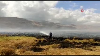 Kuş cennetindeki yangını söndürme çalışmaları devam ediyor