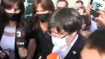 Puigdemont tras salir de prisión: «España nunca pierde la oportunidad de hacer el ridículo»