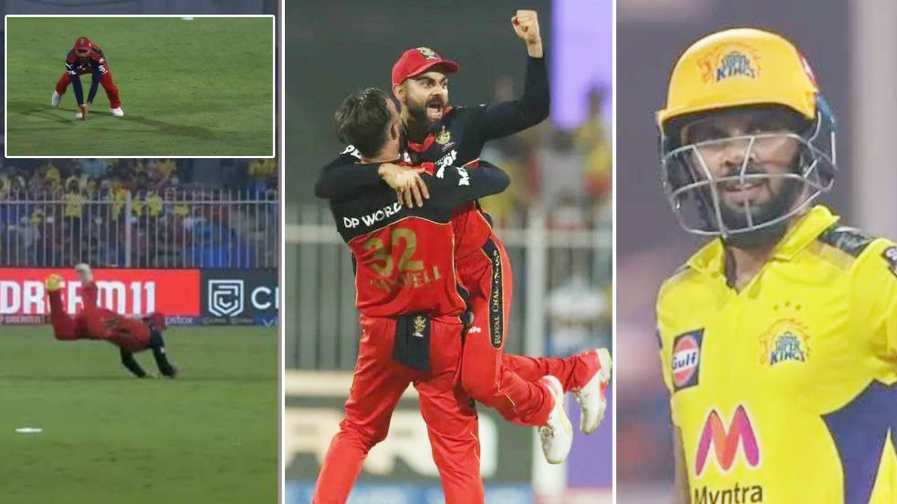 PL 2021: RCB skipper Virat Kohli takes stunning catch to send Ruturaj Gaikwad back – Watch video