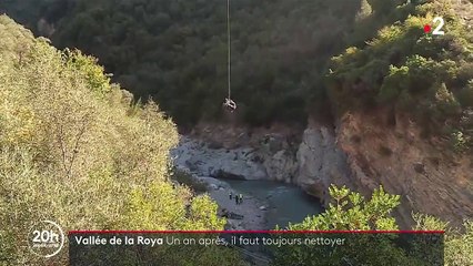 Vallée de la Roya : un an après la tempête Alex, on nettoie toujours les dégâts