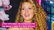 Blake Lively Names Her New Drink Brand After Late Father