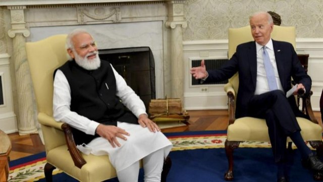 Joe Biden mentions Gandhi during talk with PM Modi