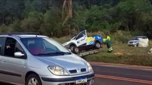 Mais uma colisão de trânsito é registrada na BR-277 em Santa Tereza do Oeste