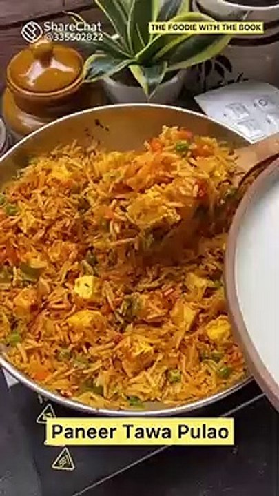 paneer tawa pulao