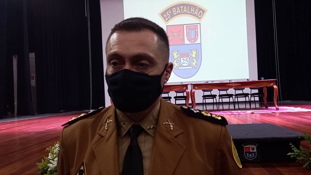 Tenente-Coronel Anderson Puglia assume o comando do 25º Batalhão de Umuarama - Tenente-Coronel Puglia
