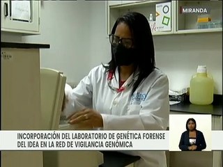 Laboratorio de Genética Forense del IDEA se incorpora a la red de vigilancia del virus SARS-CoV-2