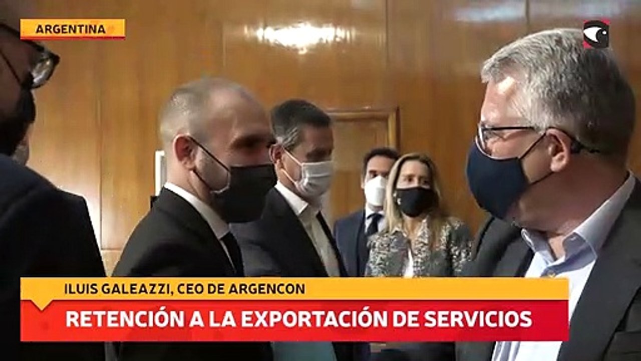 retención a la exportación de servicios