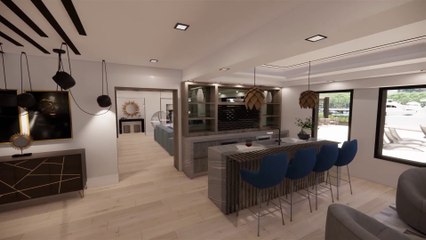 HOLLYWOOD HOME | Before  | After | 2D Images | Blue Print