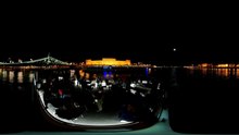 3D VR 360 VIDEO.5K. Freedom Bridge. Budapest. Мост Свободы. Будапешт.