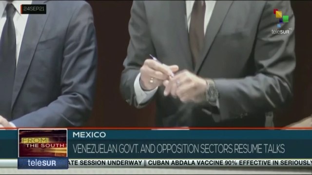 Mexico: Third round of talks between Venezuelan Govt. and opposition sectors begins