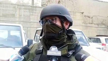 Aprehenden a tres personas con la tenencia de dinamita en el enfrentamiento cocalero en La Paz