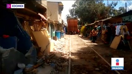 Afectados por el descarrilamiento del tren en Ecatepec piden ayuda