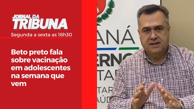 Beto preto fala sobre vacinação em adolescentes na semana que vem