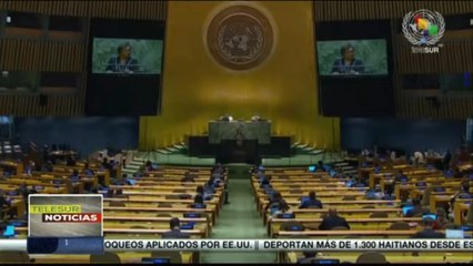 teleSUR Noticias 17:30 24-09: Avanza cuarta jornada de 76 periodo de sesiones de la ONU