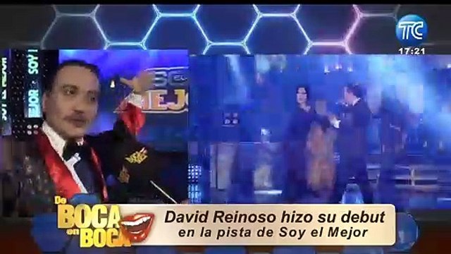 David Reinoso sorprendió con un gran show en Soy El Mejor