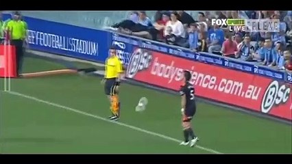 Moment Football Funny Video Throw in Fails  Crazy