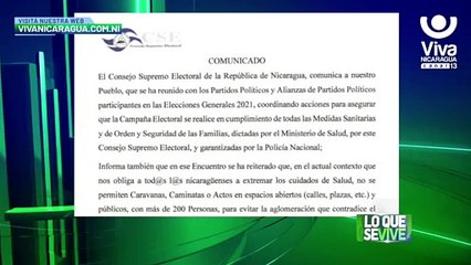 Campaña Electoral se realizará bajo todas las medidas sanitarias