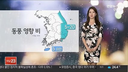 [날씨] 주말 큰 일교차, 낮 25도 안팎…동해안 비