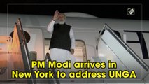 PM Modi arrives in New York to address UNGA