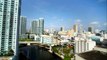Flying over Miami  -  Scenic Drone of Miami Florida-4K- HD