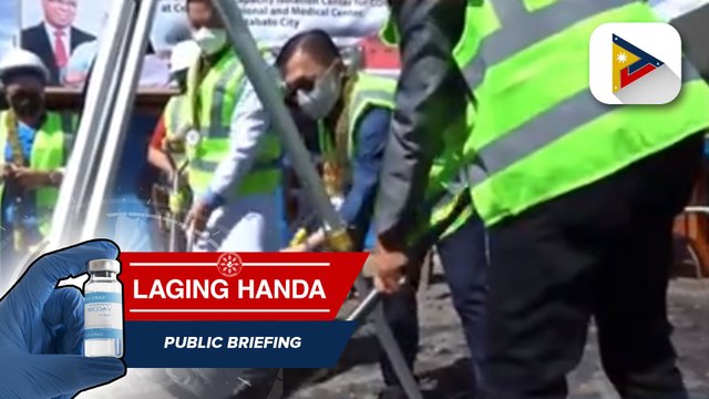 Mataas na vaccination turnout, naitala sa Cotabato; groundbreaking ng Malasakit Center building sa Cotabato Regional and Medical Center, pinangunahan ni Sen. Bong Go