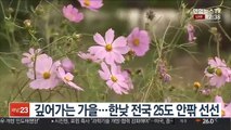 [날씨] 주말 완연한 가을 날씨…동해안·영남 비 조금